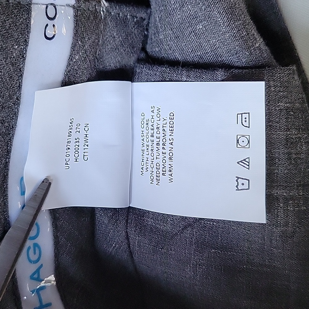 Haggar, shirt gripper, classic fit, cool 18 Pro slacks, 38x32 - Picture 10 of 14